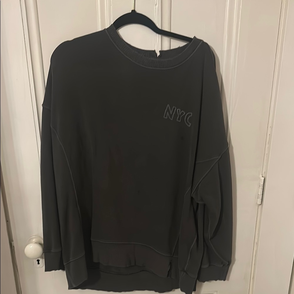 Aerie Gray NYC Sweatshirt